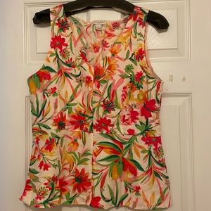 J Crew floral top